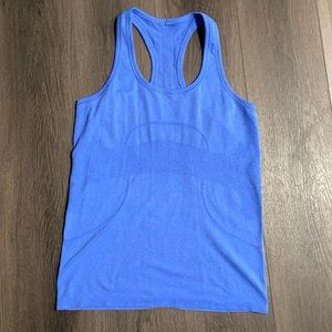 lululemon athletica Blue Tank Top